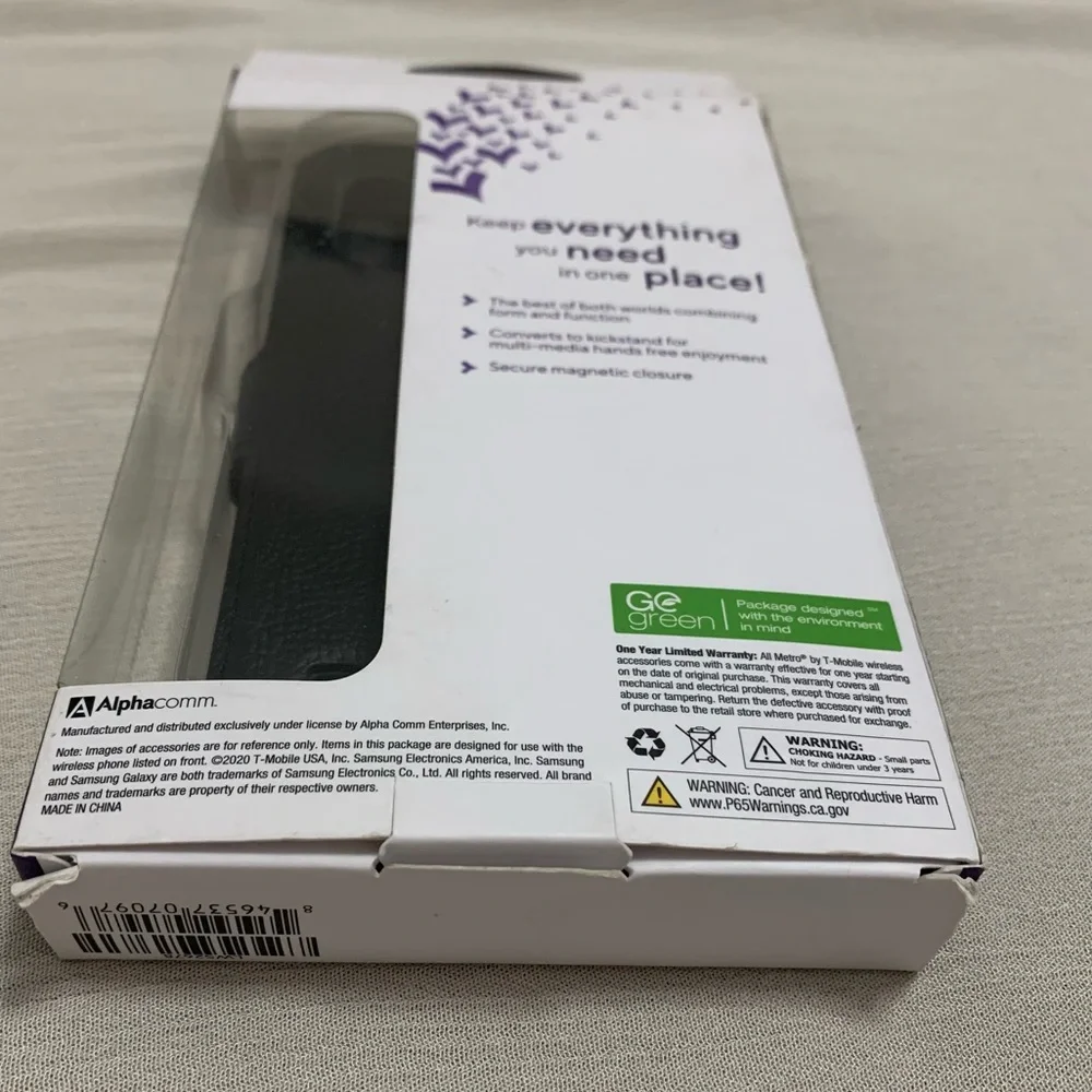 Samsung Galaxy A01 FOLIO | Protective Case Metro by T-Mobile